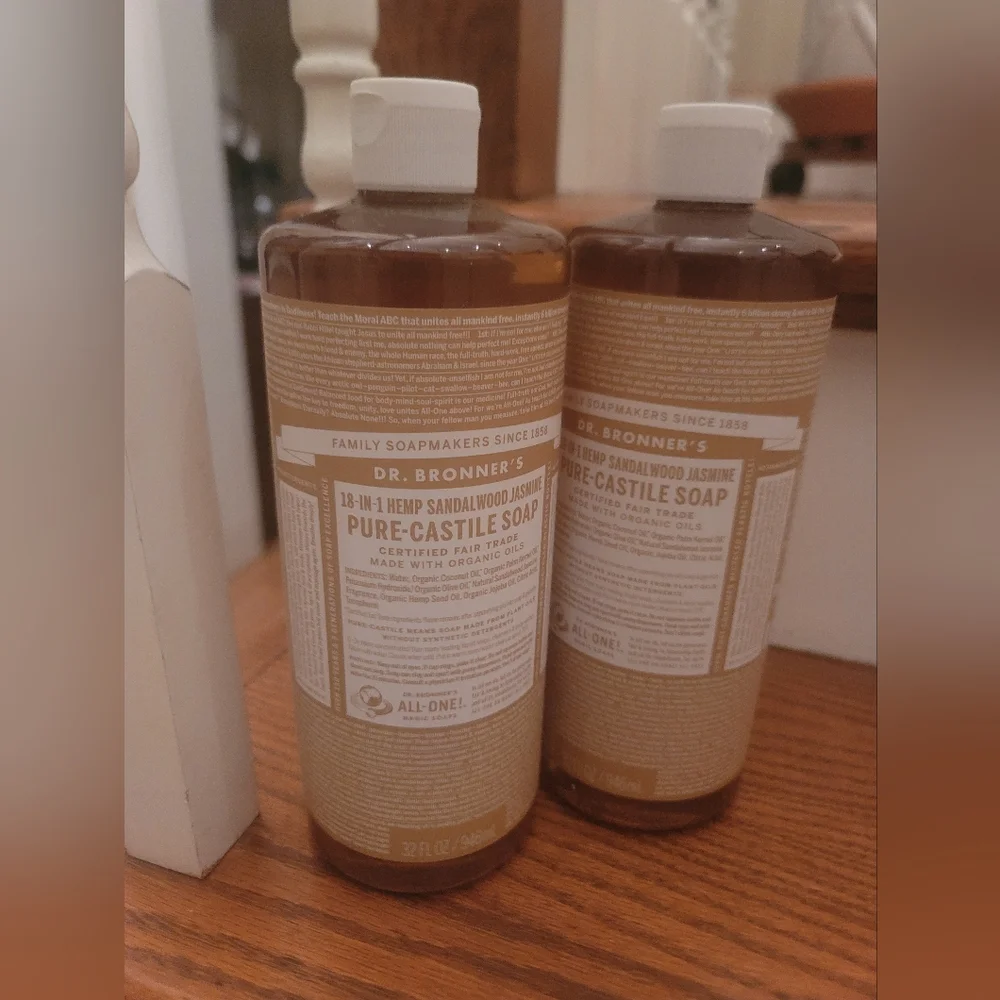 Dr. Bronner's Pure Castile Soap Sandalwood Jasmine 32oz